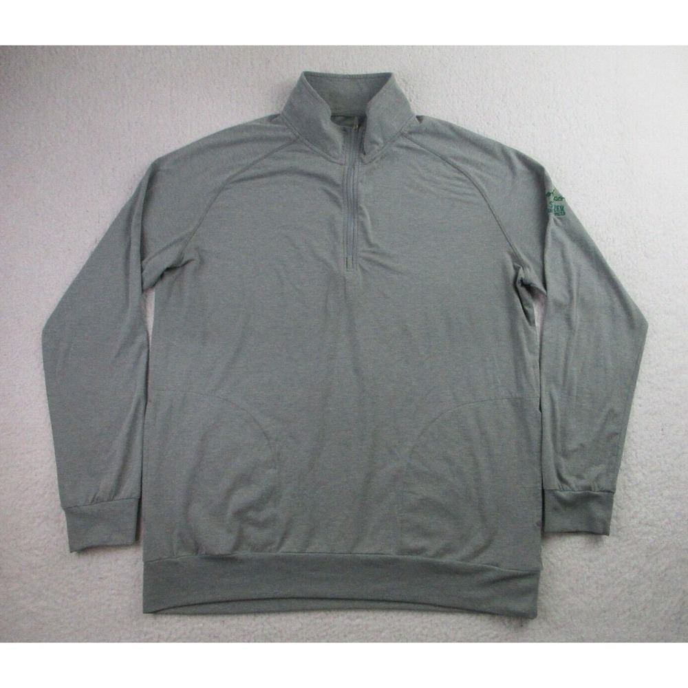 Travis Mathew Sweatshirt Mens L Long Sleeve Pullover 1/4 Zip Golf Performance